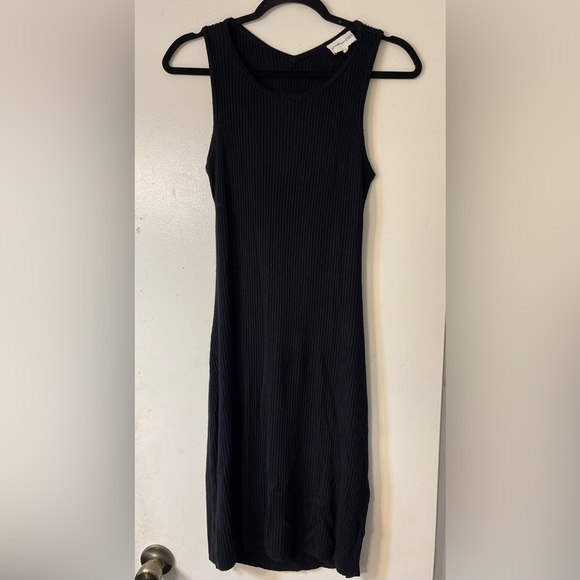 Freshman 1996 Black Midi Dress with Back Cut Outs - Picture 2 of 6